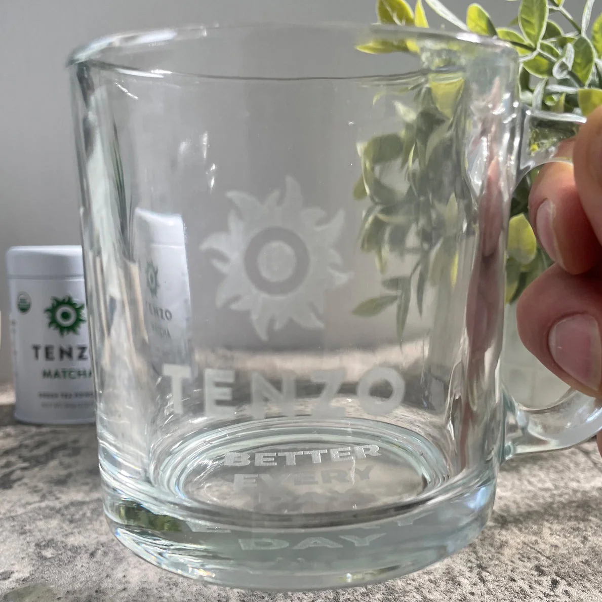 "Better Every Day" Glass Mug - Image 4