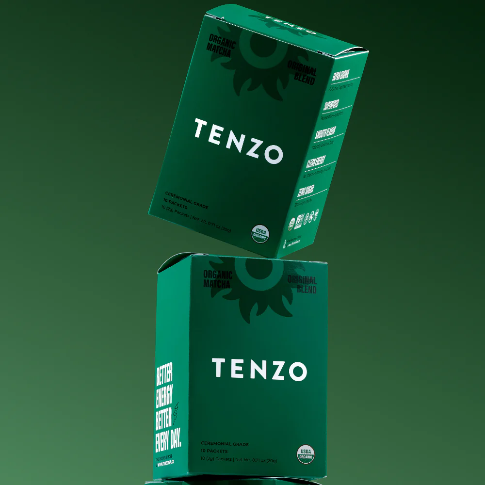 Tenzo® Organic Matcha Single Serve (Box of 10) - Image 5
